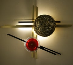 Brass "Omak" Wall Lamp