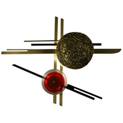 Brass "Omak" Wall Lamp