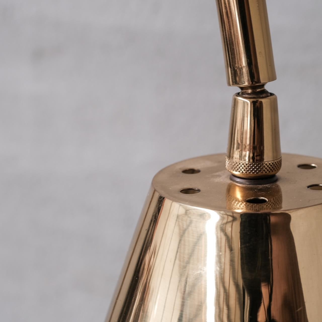 Brass Original Mid-Century Spanish Floor Lamp by Valenti 2