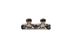 Brass Original Ship's Cleats or Use as Coat Hooks or Towel Rack