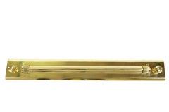 Antique Nautical Brass Parallels Original Mahogany Box made in Plymouth, 1860