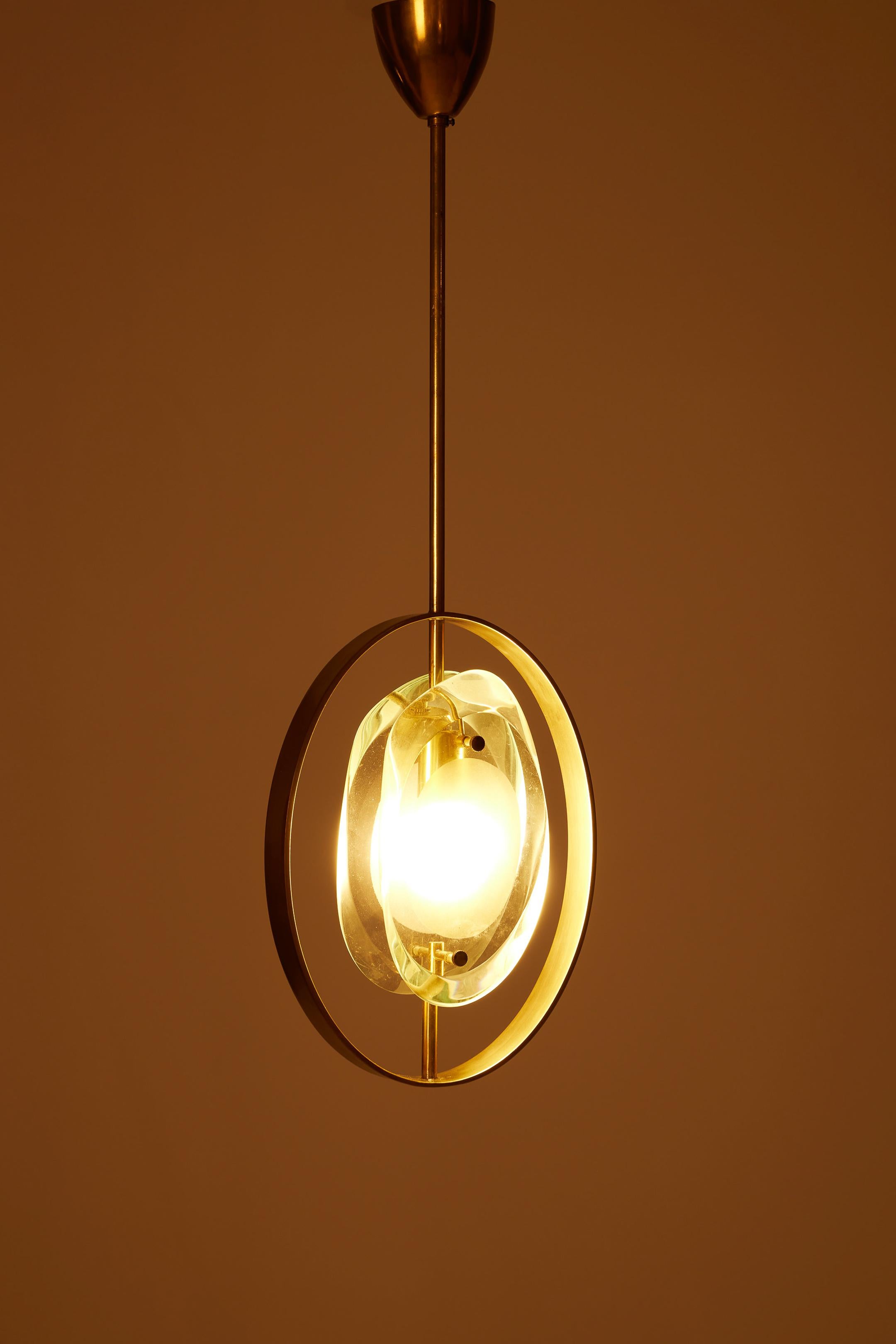 Brass pendant 