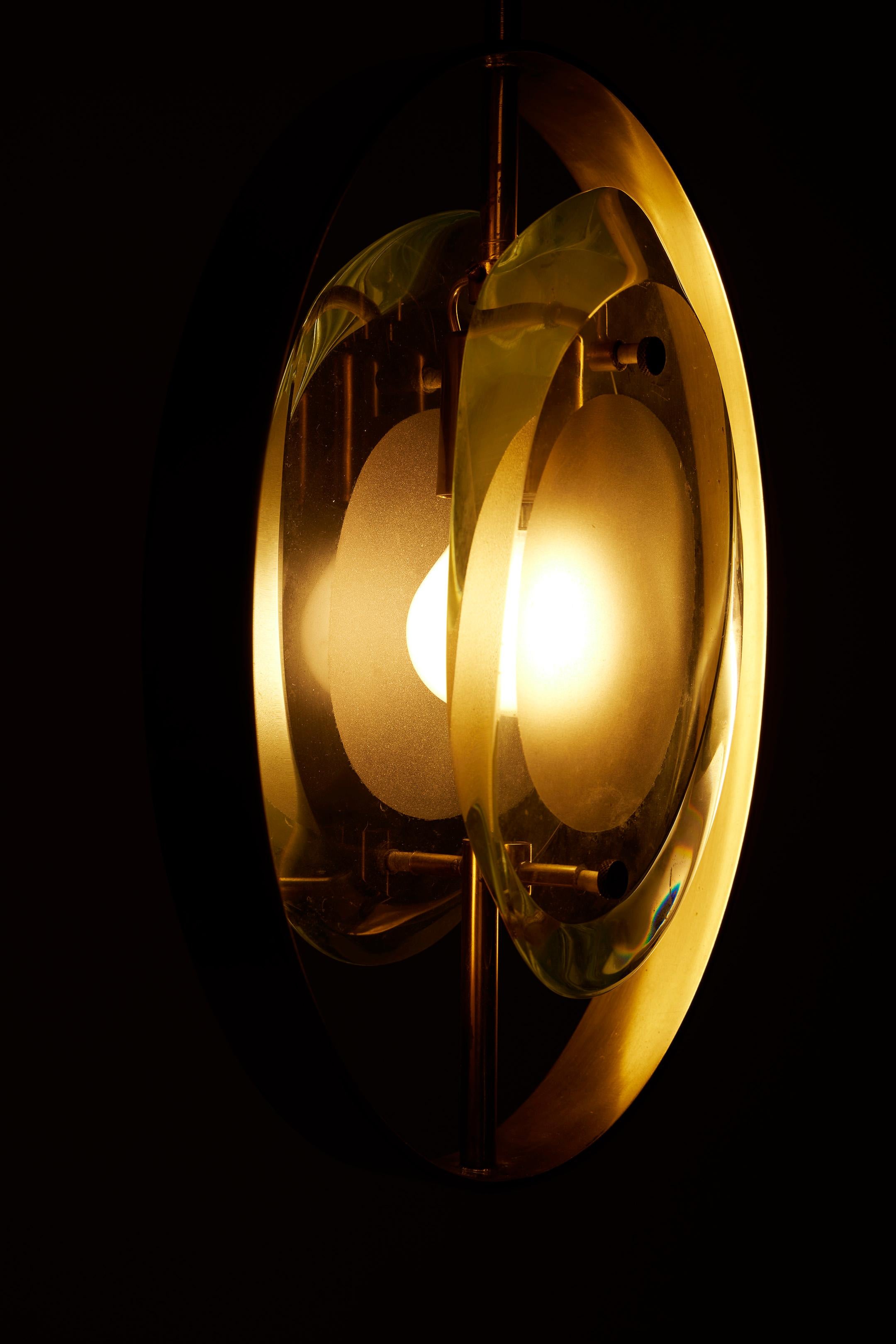 Brass pendant 