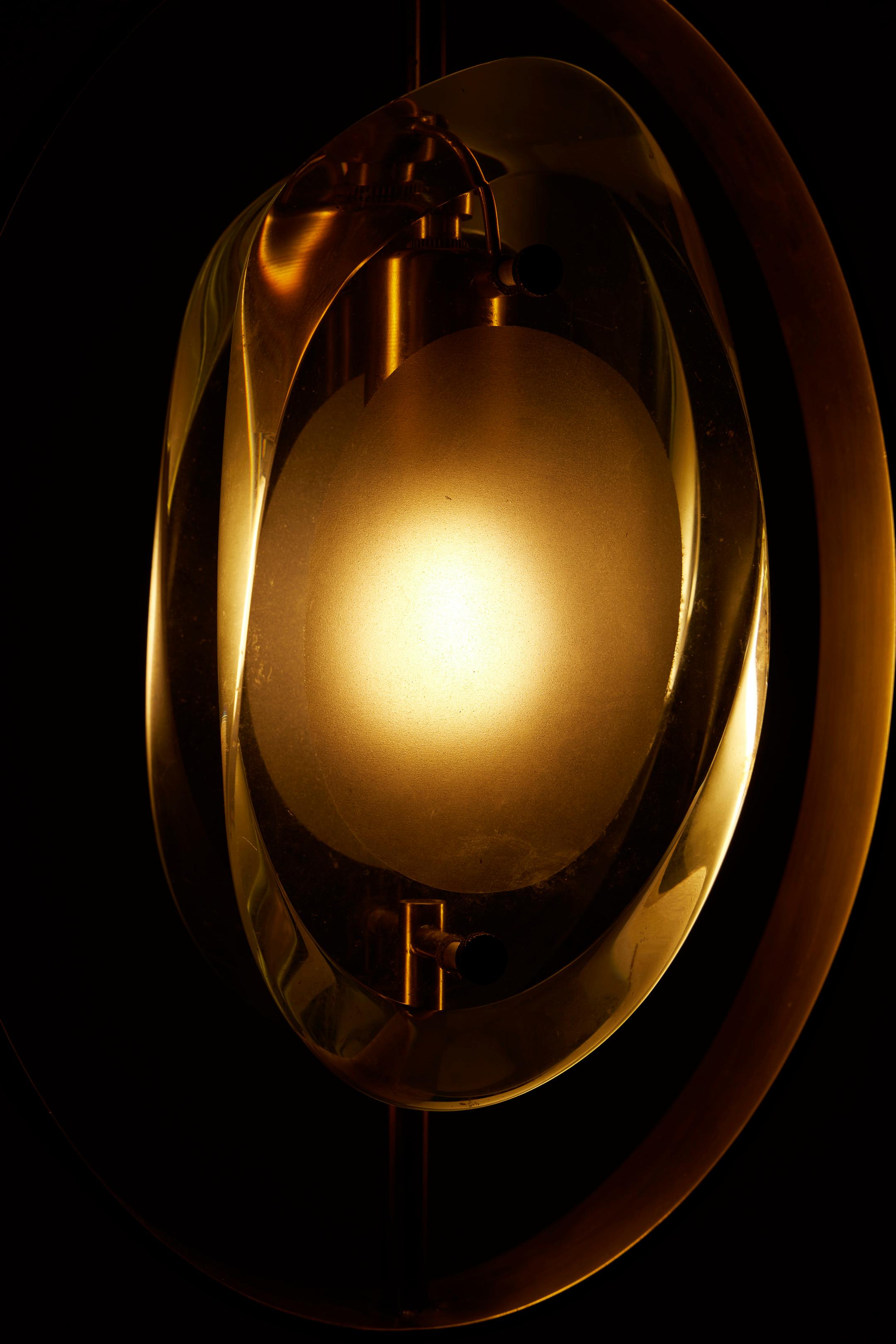 Brass pendant 