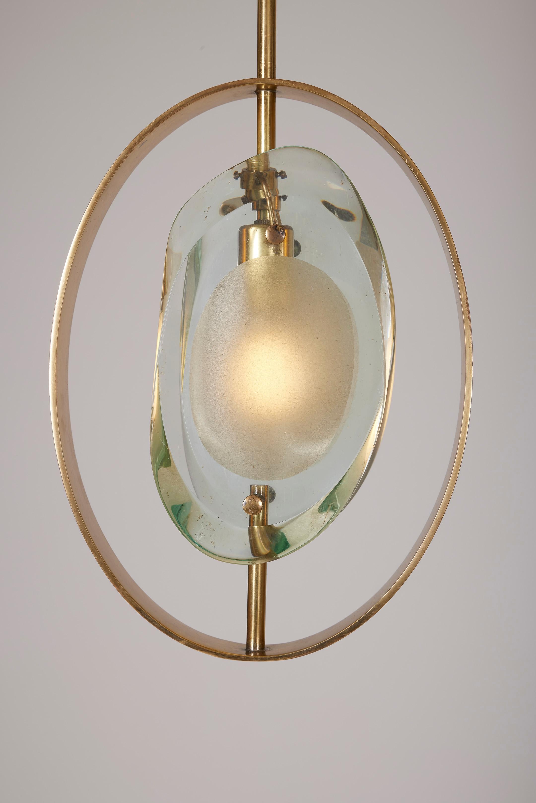 Brass pendant 