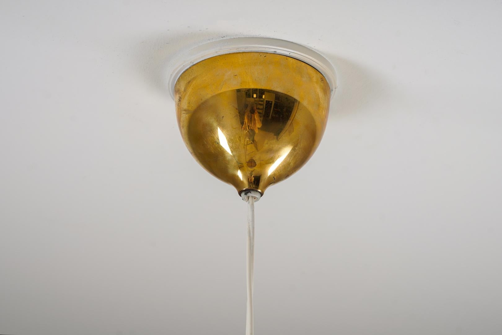 Pendentif en laiton par Eje Ahlgren pour Bergboms, Suède, 1960s en vente 3