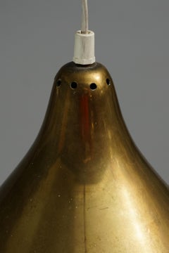 Colgante de latón de Itsu Finlandia, mediados del siglo XX