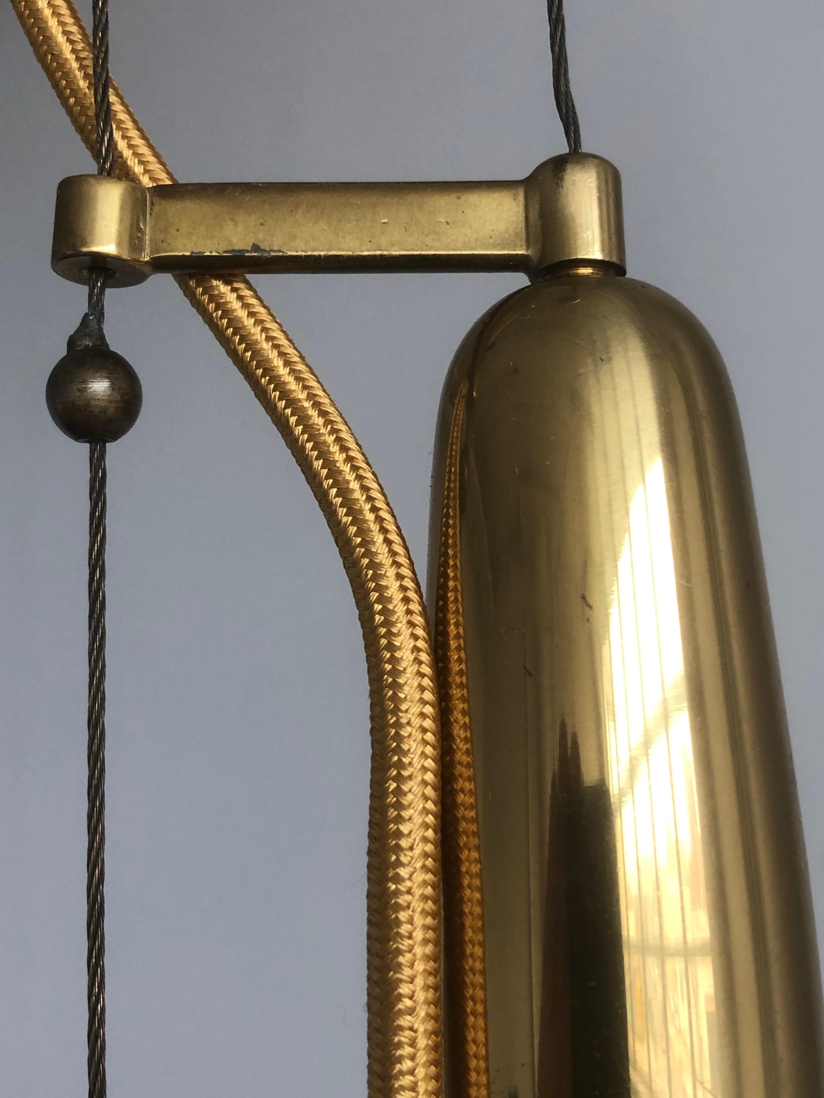 Brass Pendant by Paavo Tynell For Sale 3