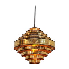 Brass Pendant Designed by Holm Sørensen, Danish Vintage Design from the 1960s
