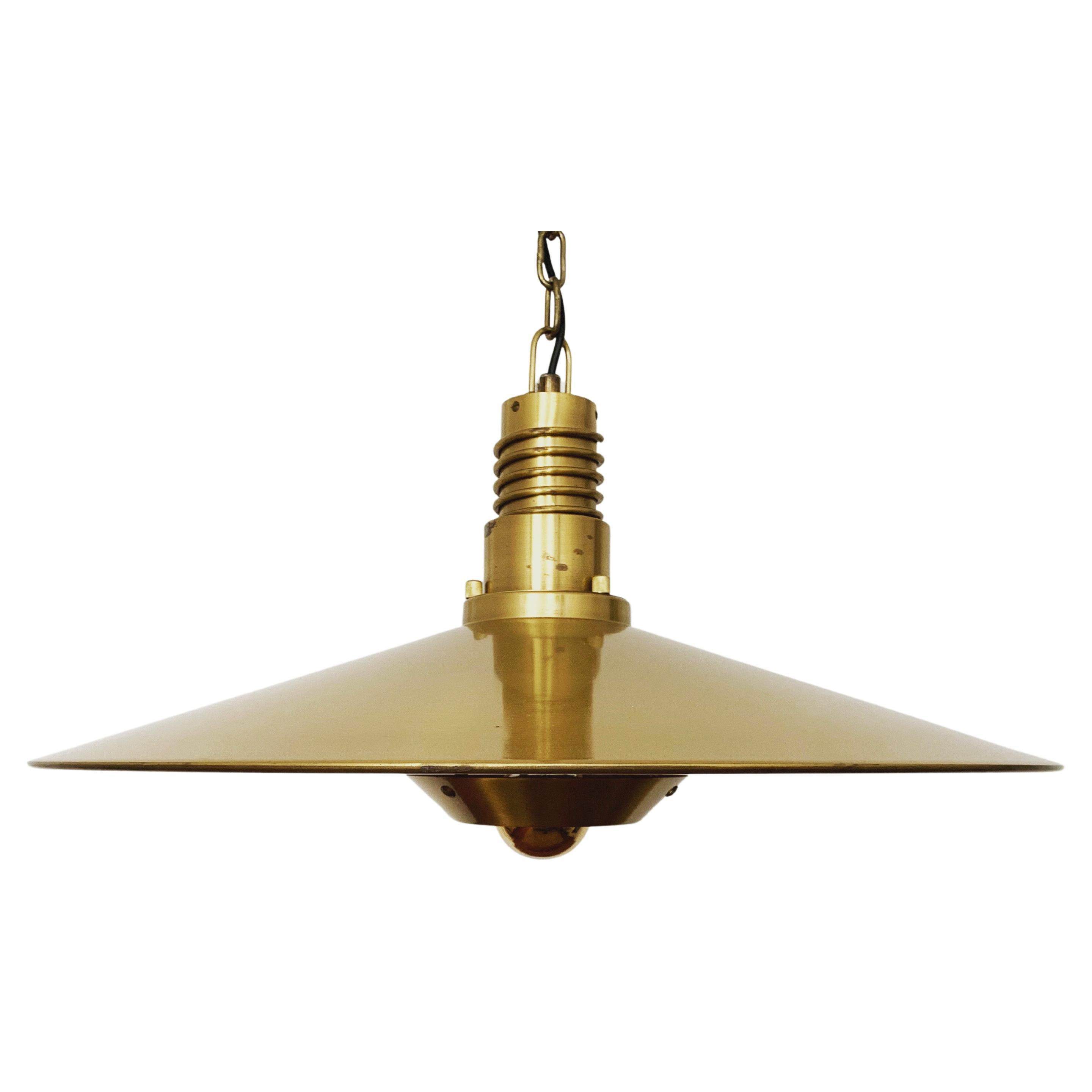 Brass Pendant Lamp by Fog and Mørup For Sale