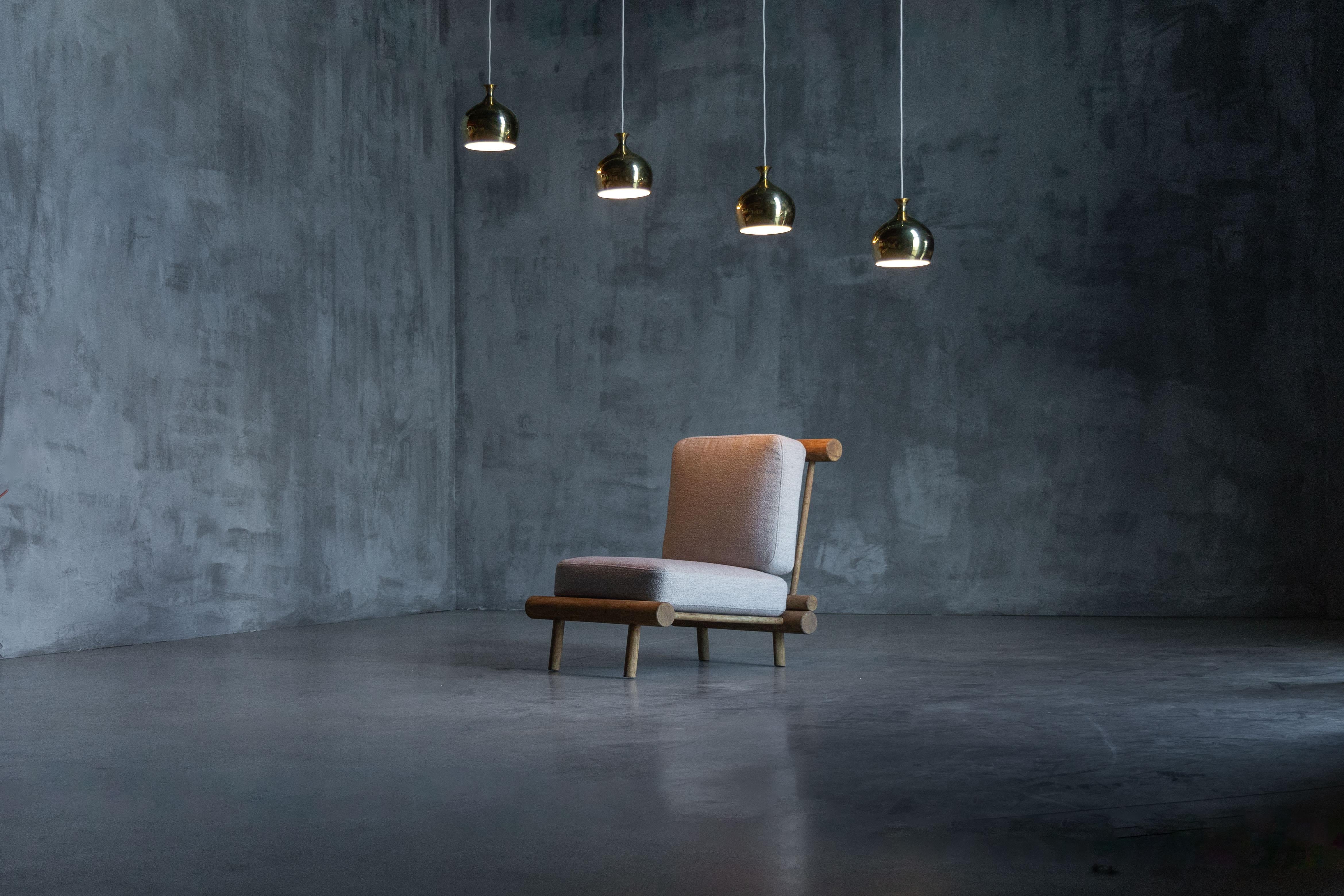 Svedese Lampada a sospensione in ottone di Hans-Agne Jakobsson per Markaryd, Scandinavia, anni '60 in vendita