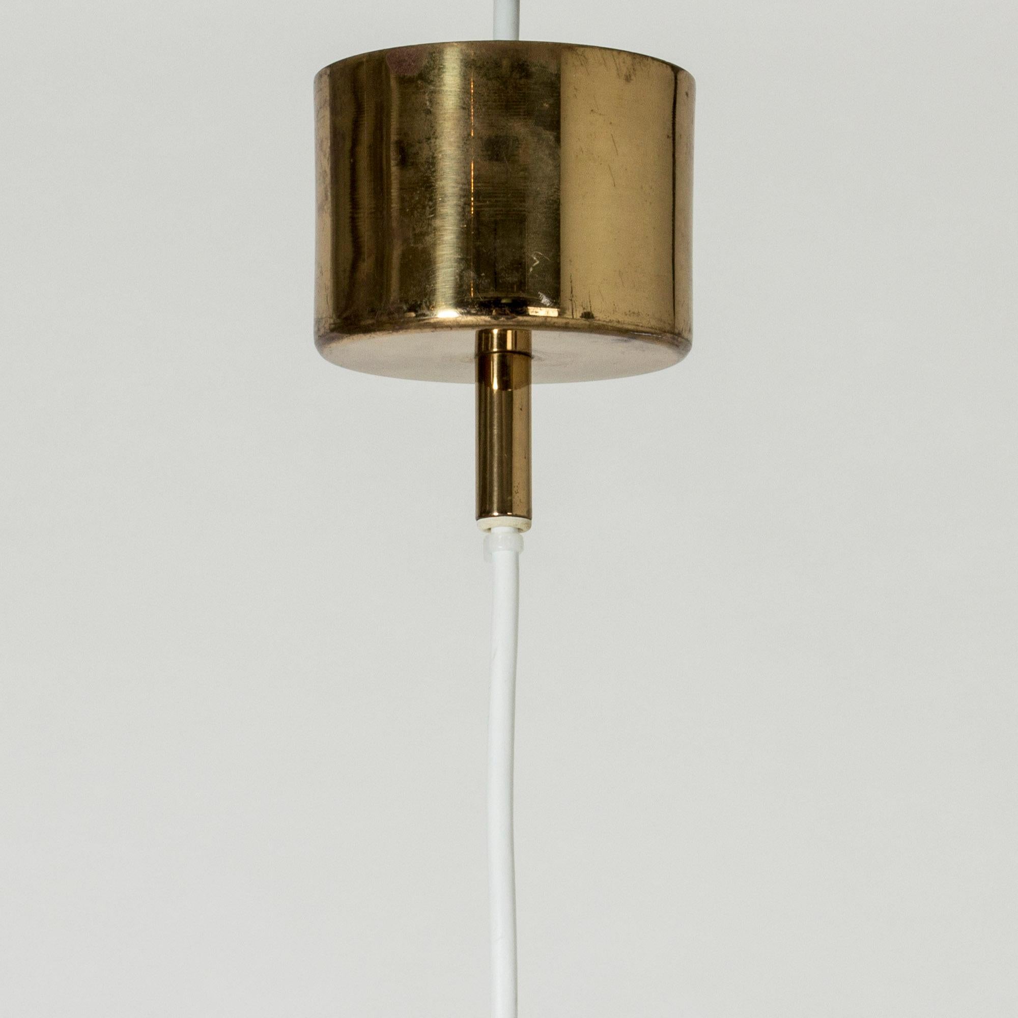Brass Pendant Lamp by Hans-Agne Jakobsson In Good Condition In Stockholm, SE