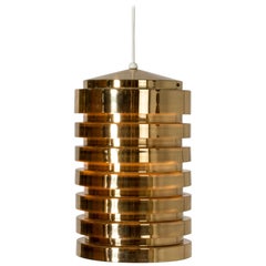Brass Pendant Lamp by Hans-Agne Jakobsson