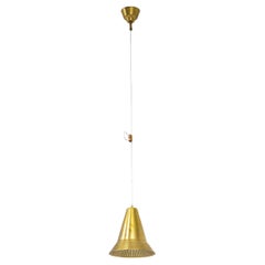 Brass Pendant Lamp Designed by Hans Bergström for Ateljé Lyktan