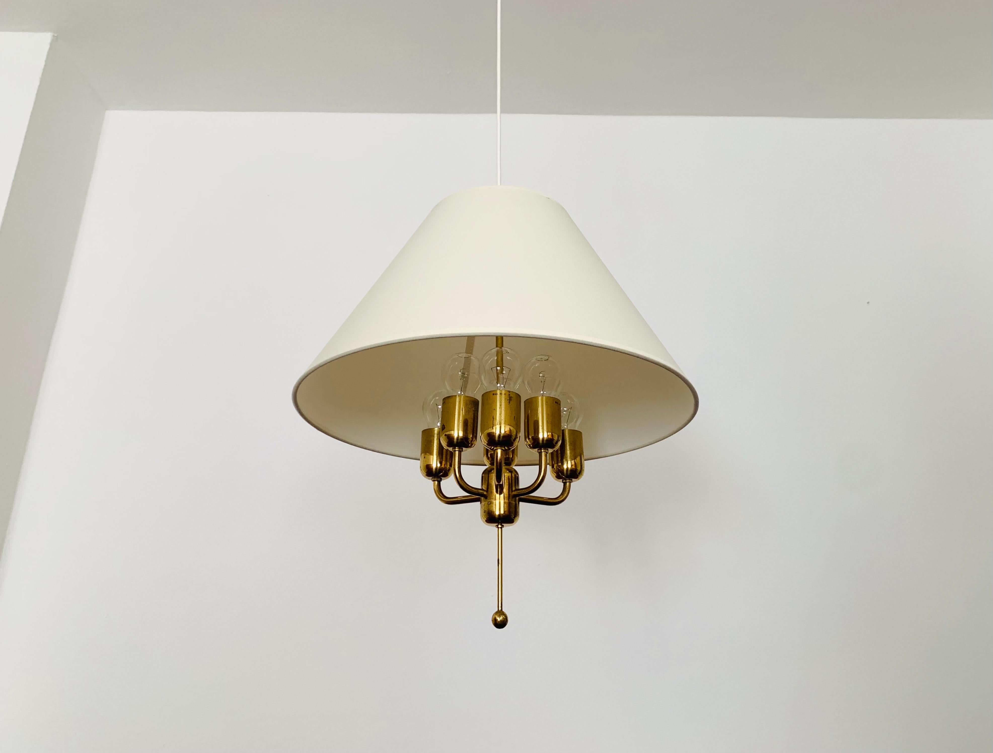 Brass Pendant Lamp In Good Condition For Sale In München, DE