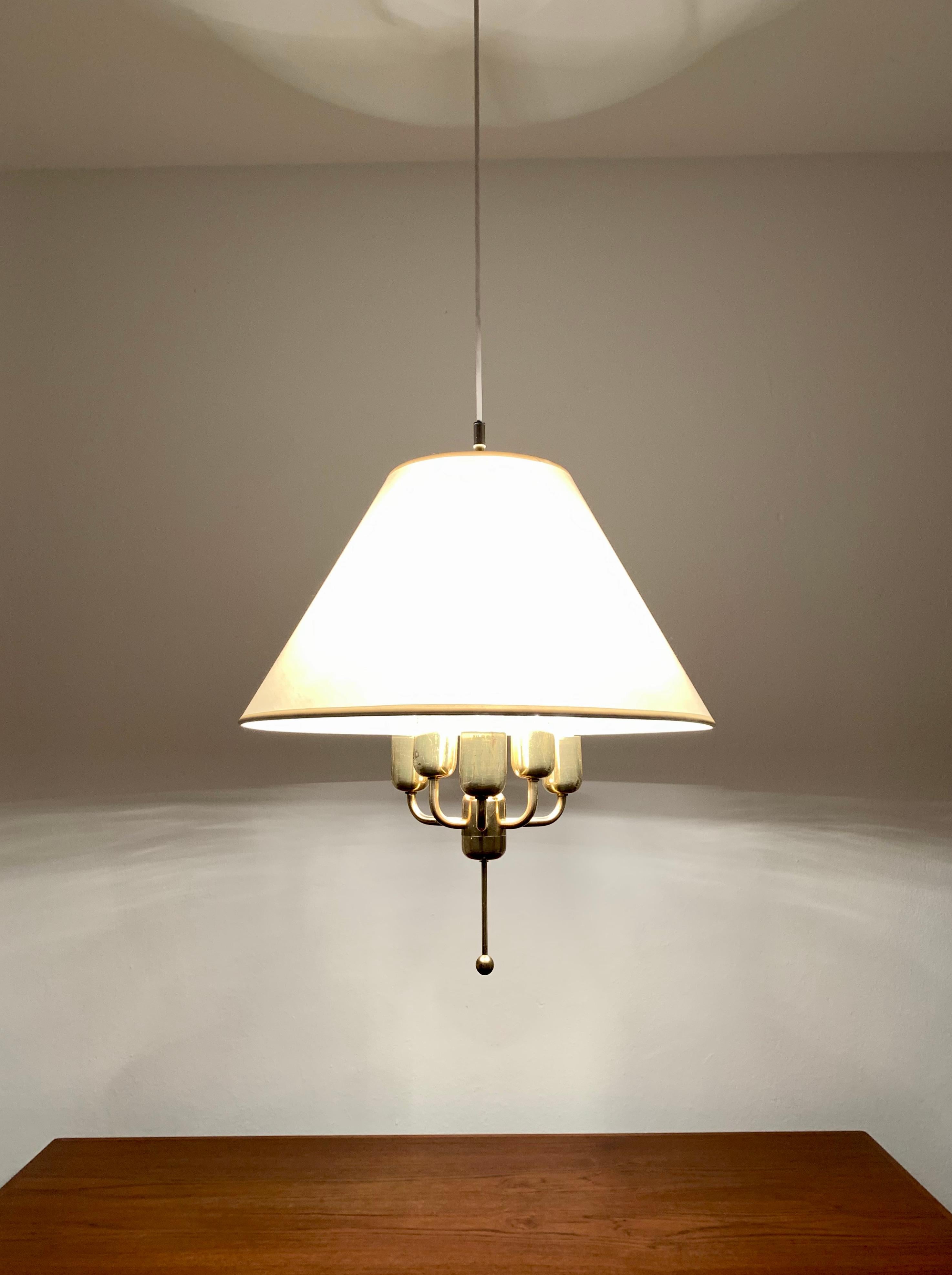 Brass Pendant Lamp For Sale 1
