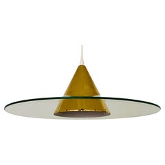 Lampe pendante en laiton