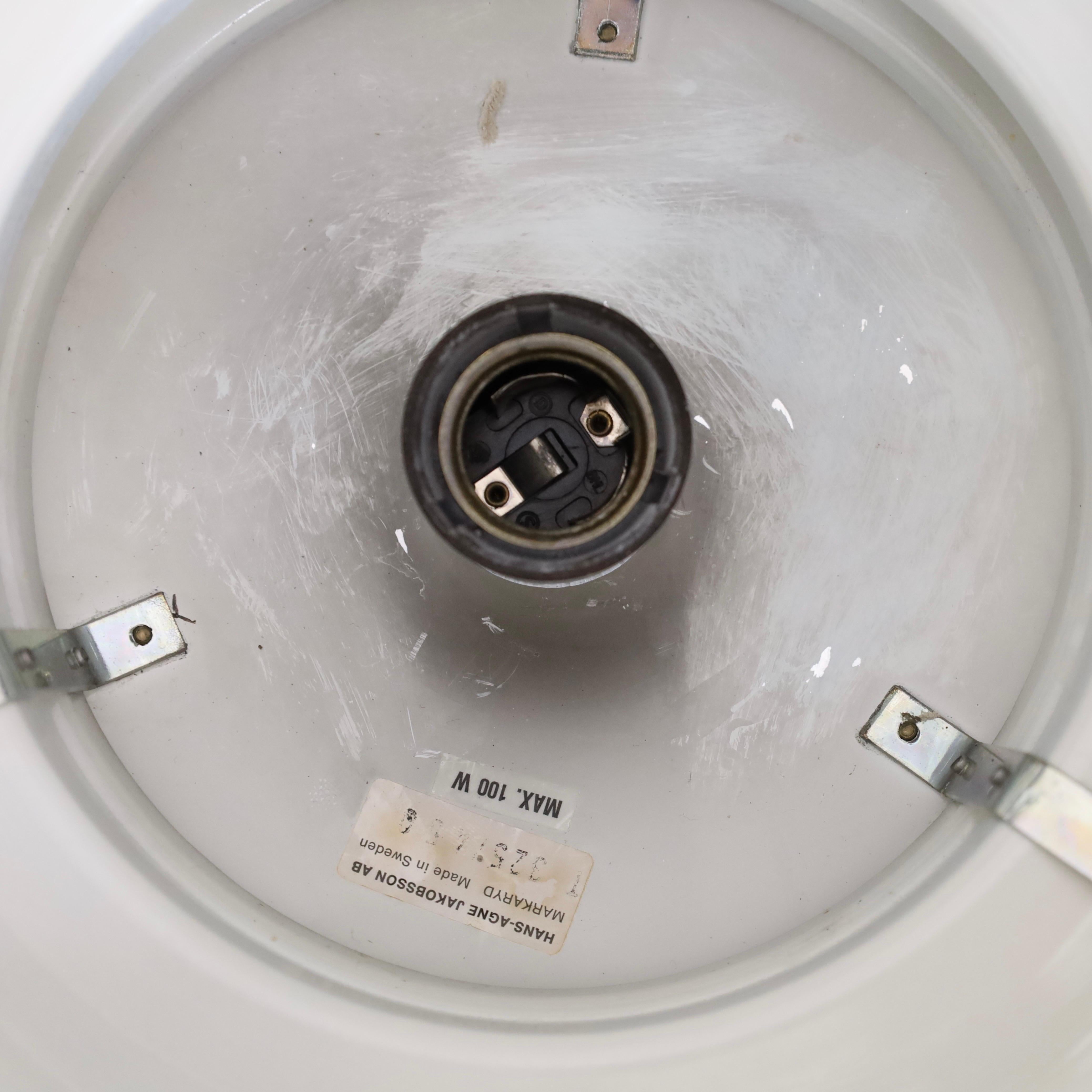 Lampada a sospensione in ottone di Hans-Agne Jakobsson, anni '70, Svezia in vendita 7