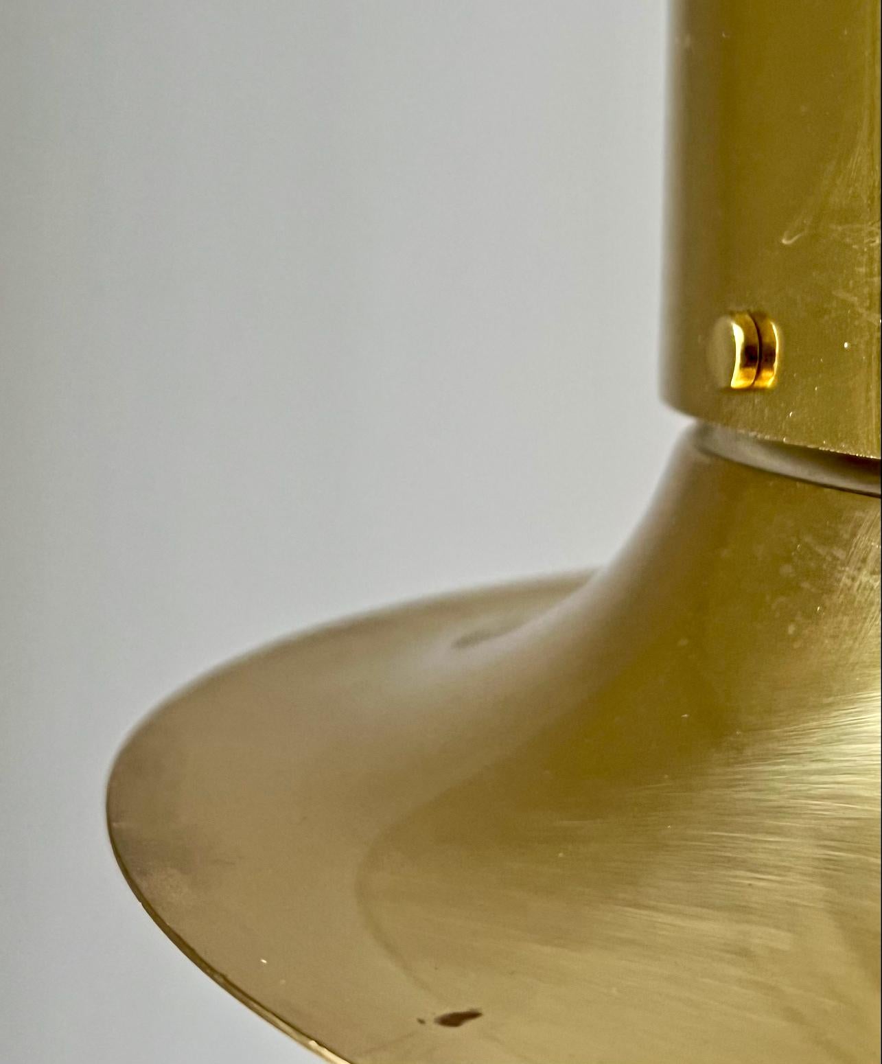 20th Century Brass Pendant Light by Hans Agne Jakobsson, Sweden For Sale