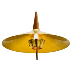 Brass Pendant with counterweight by Th. Valentiner