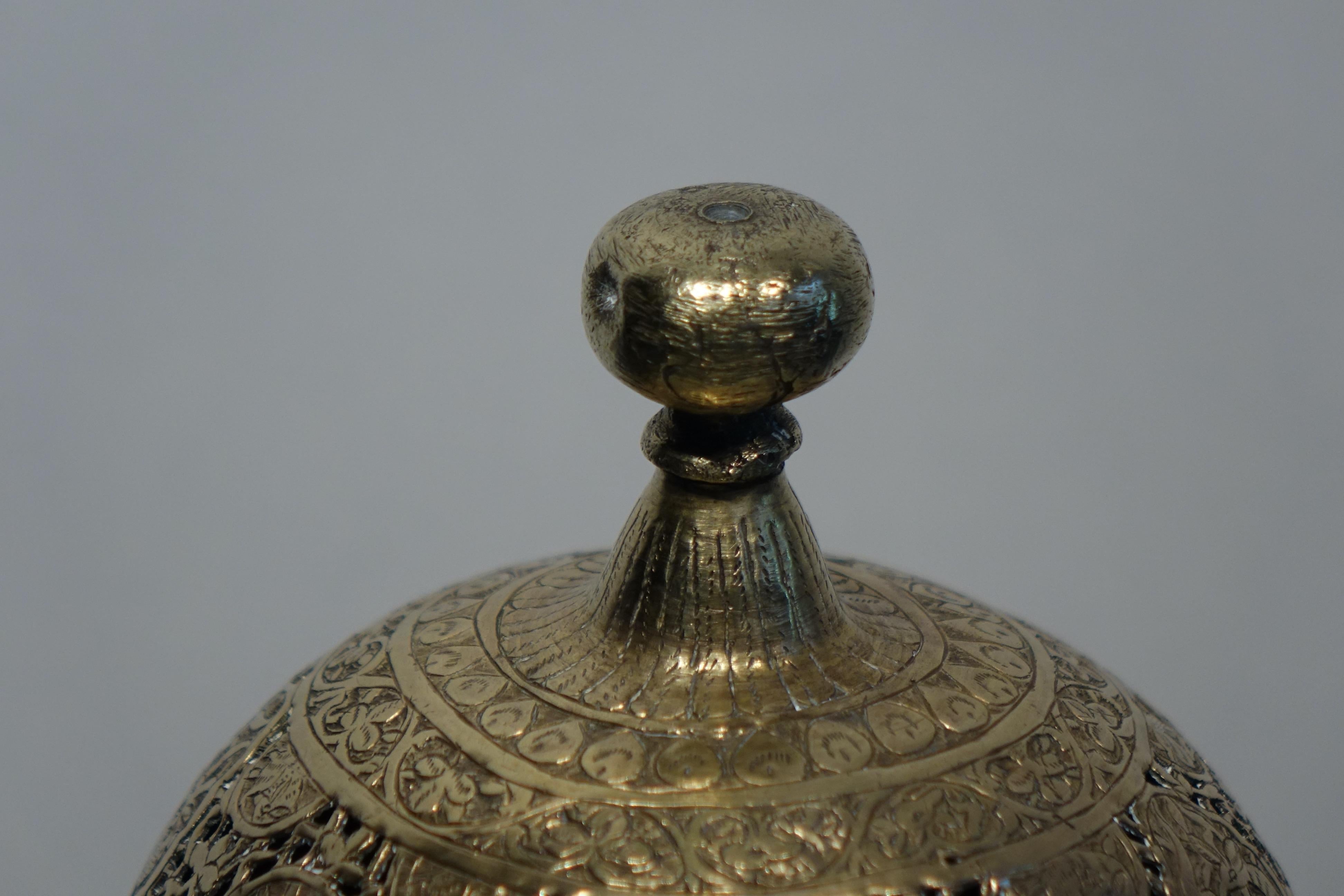 Brass Perfume Burner, Persia 19th century For Sale 4