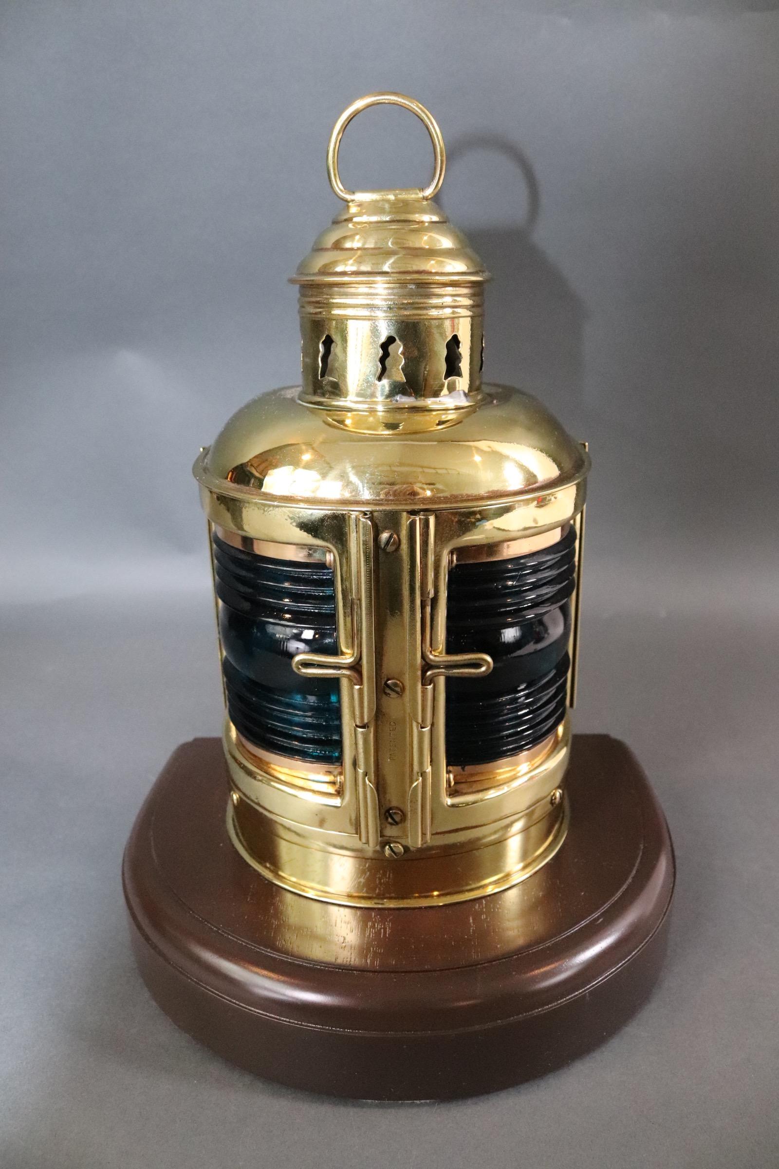 Brass Perko Ships Lantern For Sale 1