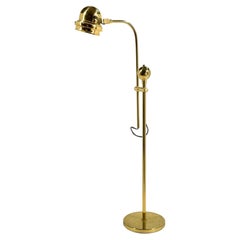 Lampada da terra regolabile "Brass Pharmacy"