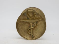 Brass Pharmacy Door Handle