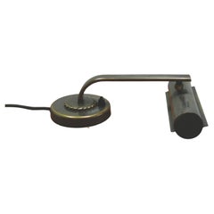 Brass Piano Lamp, Art Déco,  Germany, 1930s