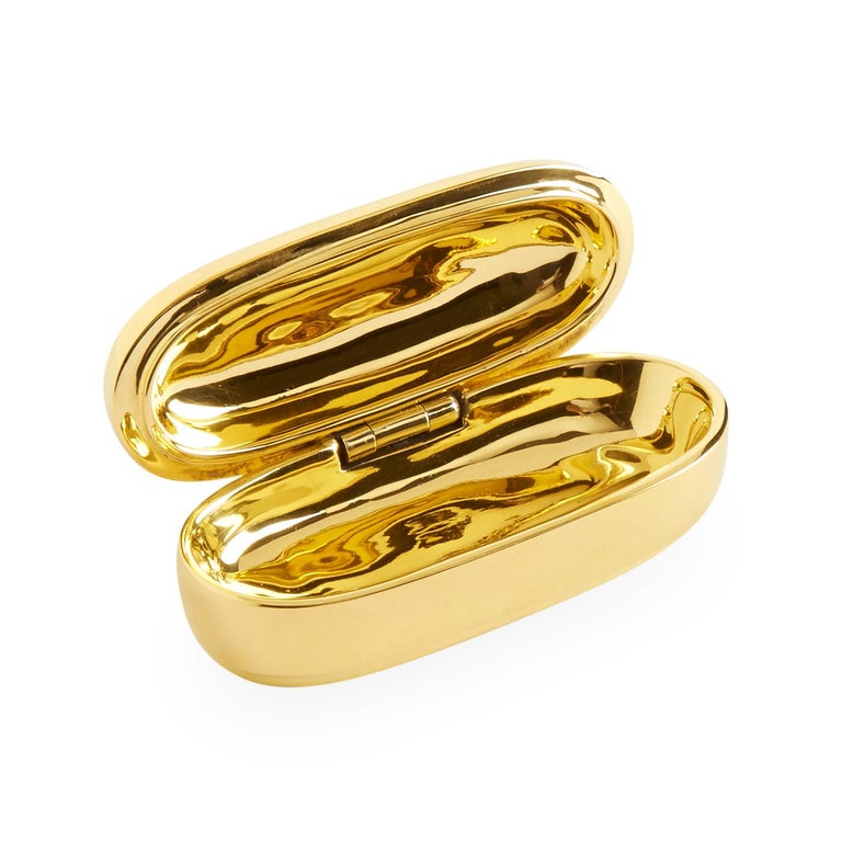 Brass Pill Box Set at 1stDibs xanax brass pill box, jonathan adler
