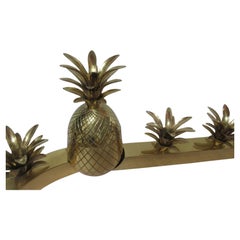 Brass Pineapple Centerpiece Candle Holder