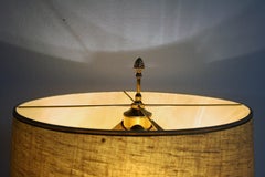 Brass Pineapple Leaf Table Lamp, 1960s