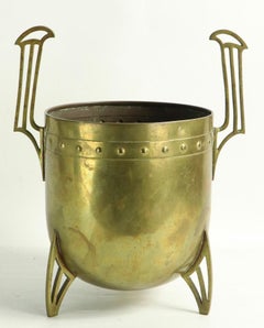 Brass Planter Jardinière Attributed to WMF