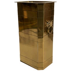 Vintage Brass Planter or Beverage Cooler