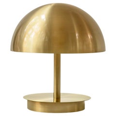 Brass Plated Orb Table Lamp