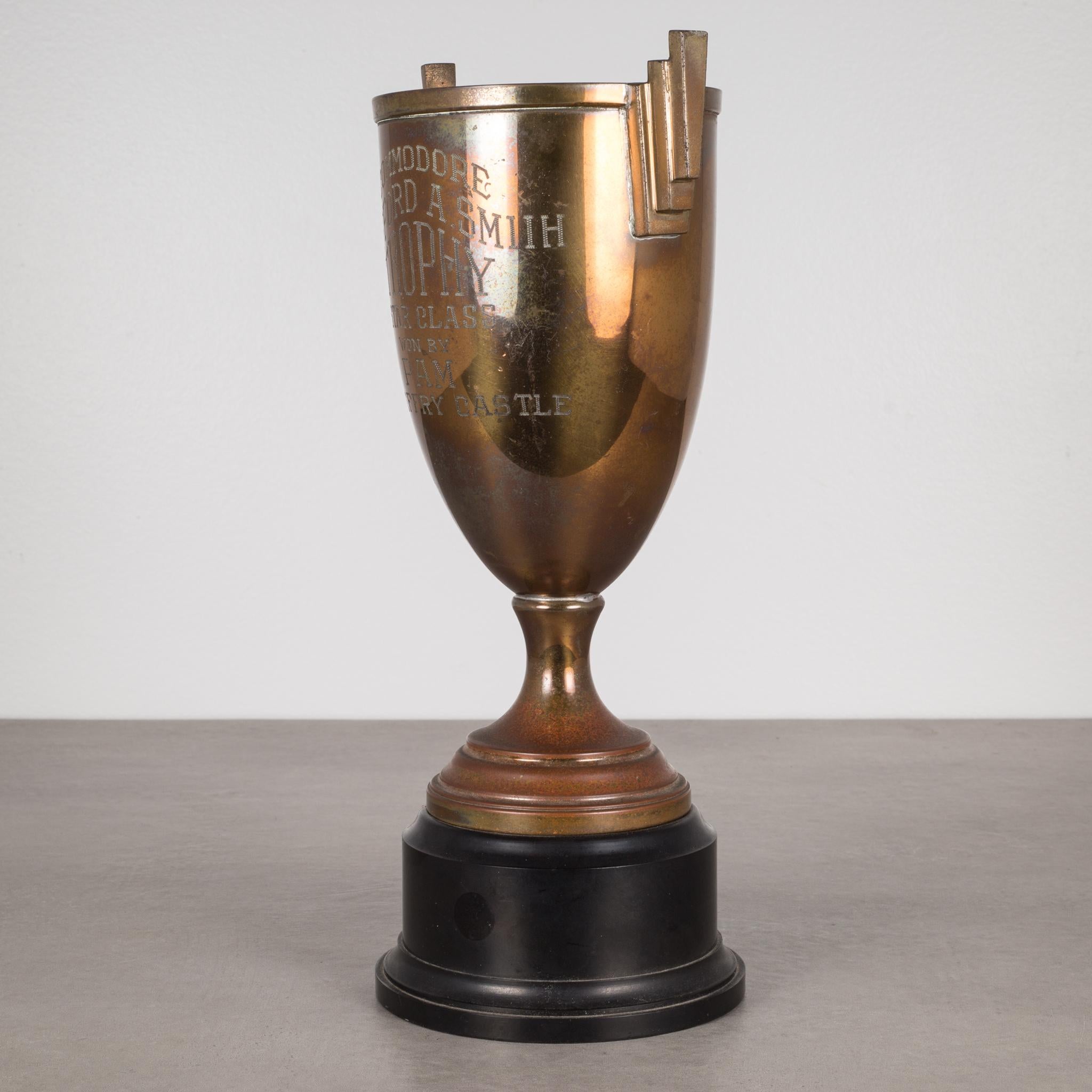 ABOUT

This is an original Art Deco trophy cup from the San Francisco Yacht Club. It is engraved 