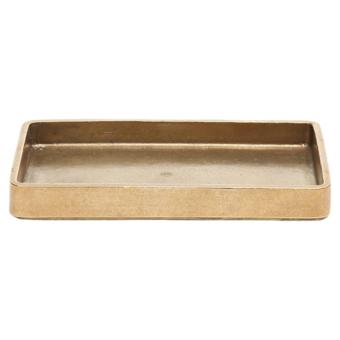 Brass Plato Table Tray by Stem Design For Sale