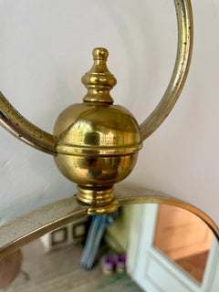 Brass Pocket Watch Mirror
