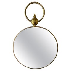 Espejo de latón para reloj de bolsillo