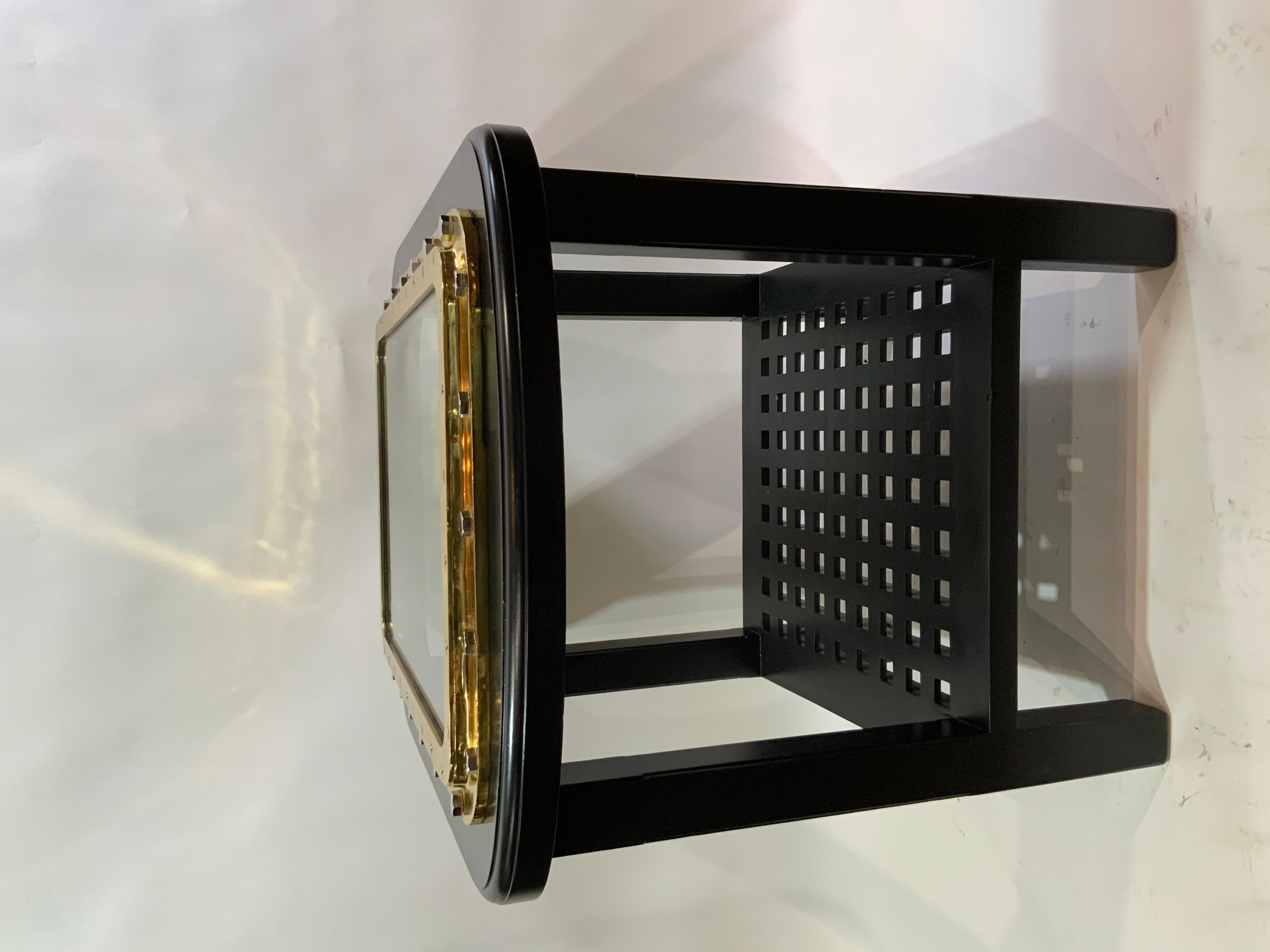 Brass Porthole Table For Sale 5
