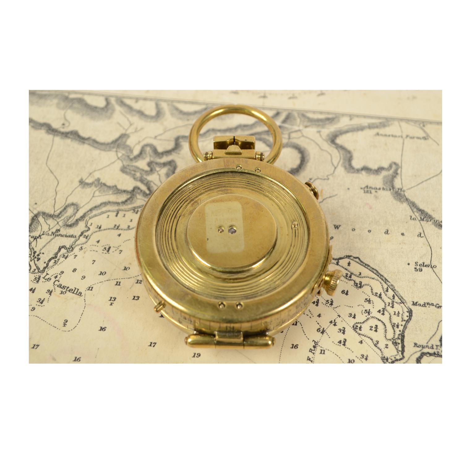 Brass Prismatic Bearing Compass, 1918 4