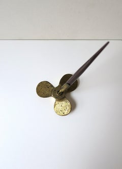 Brass Propeller Pen Holder
