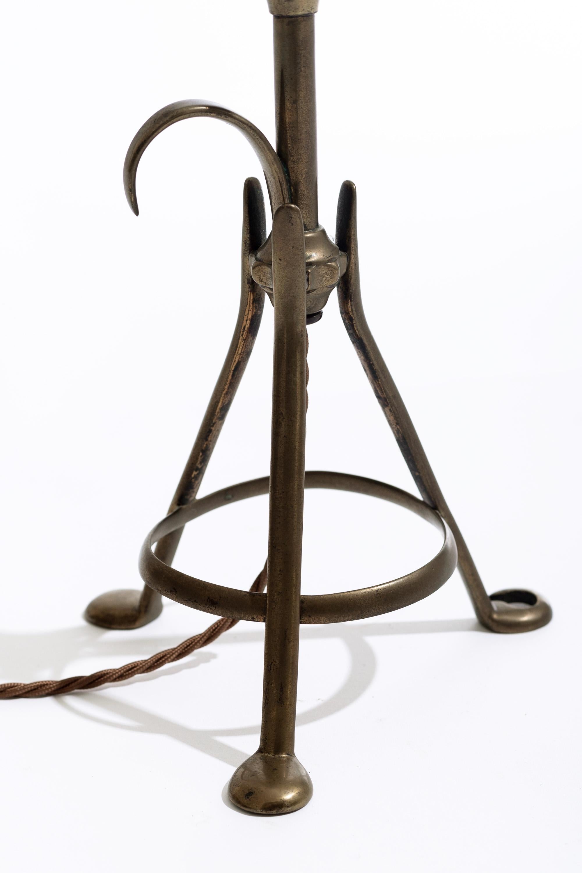 Anglais Lampe Pullman en laiton, The General Electric Company en vente