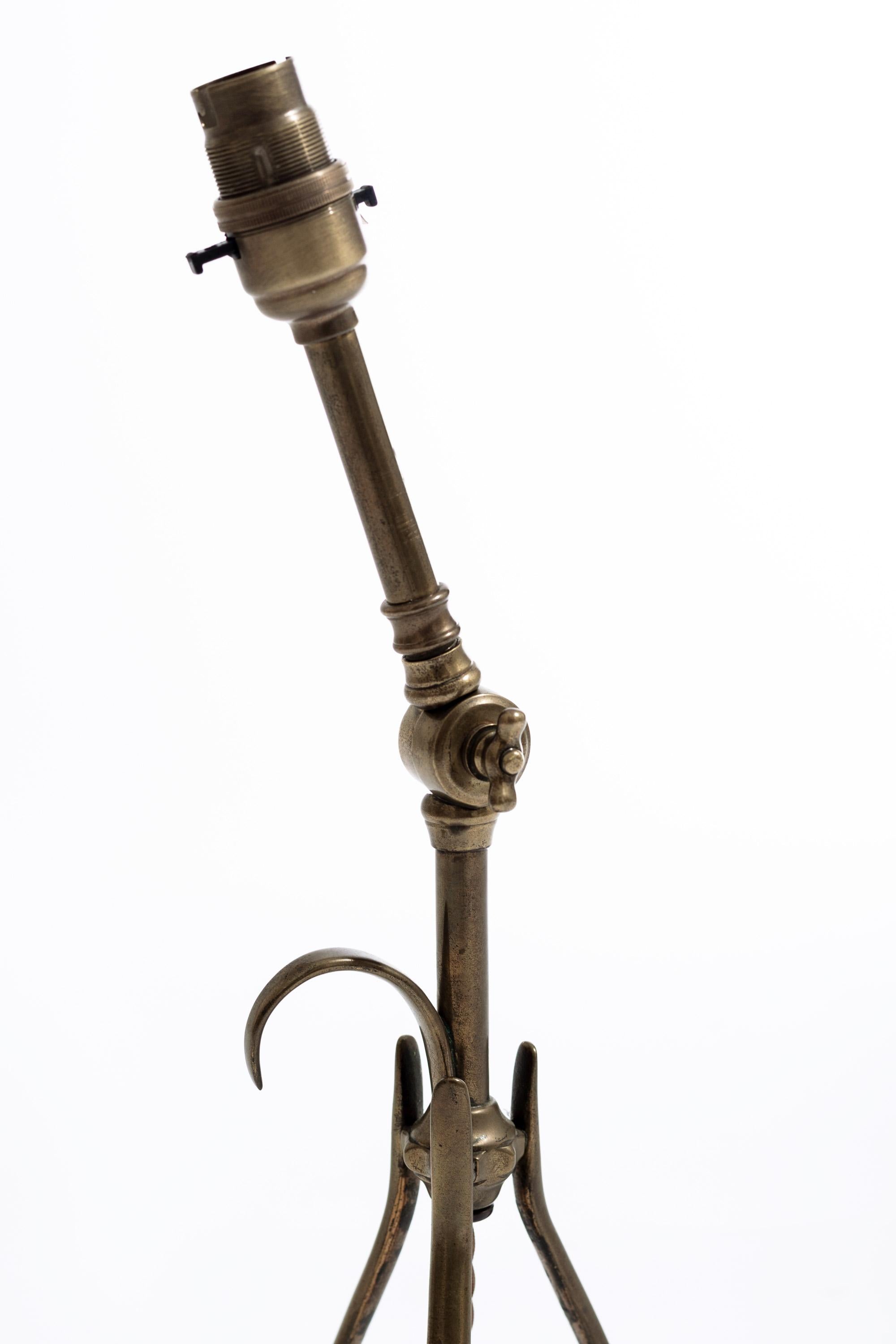 Lampe Pullman en laiton, The General Electric Company Bon état - En vente à London, GB