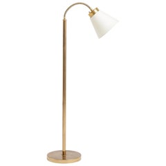 Used Brass Reading Floor Lamp by Josef Frank