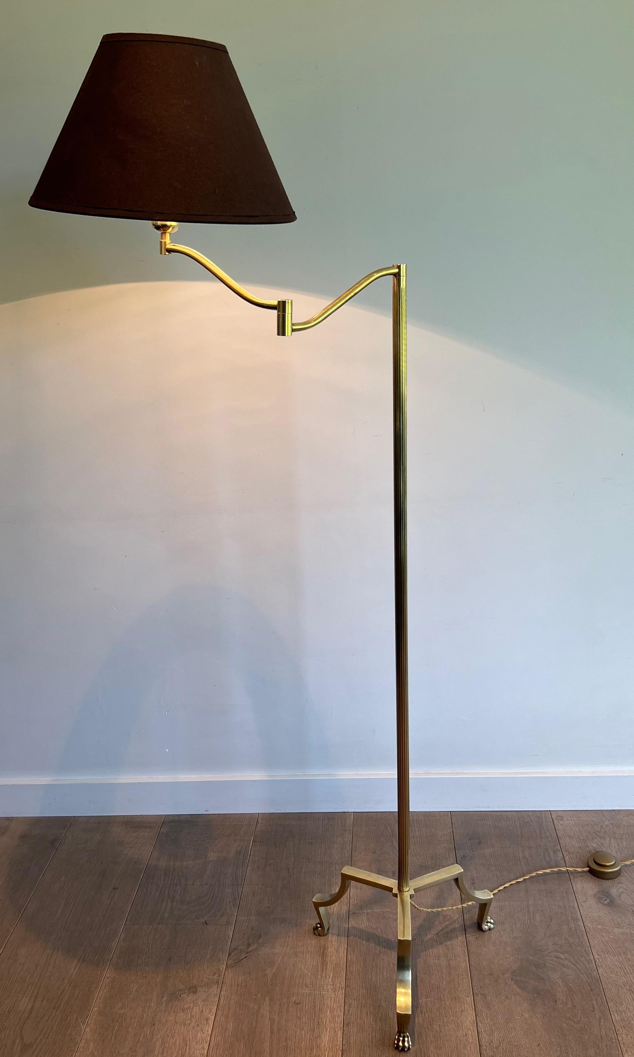 Lampe de lecture avec pieds en griffe dans le style de la Maison Jansen en vente 6