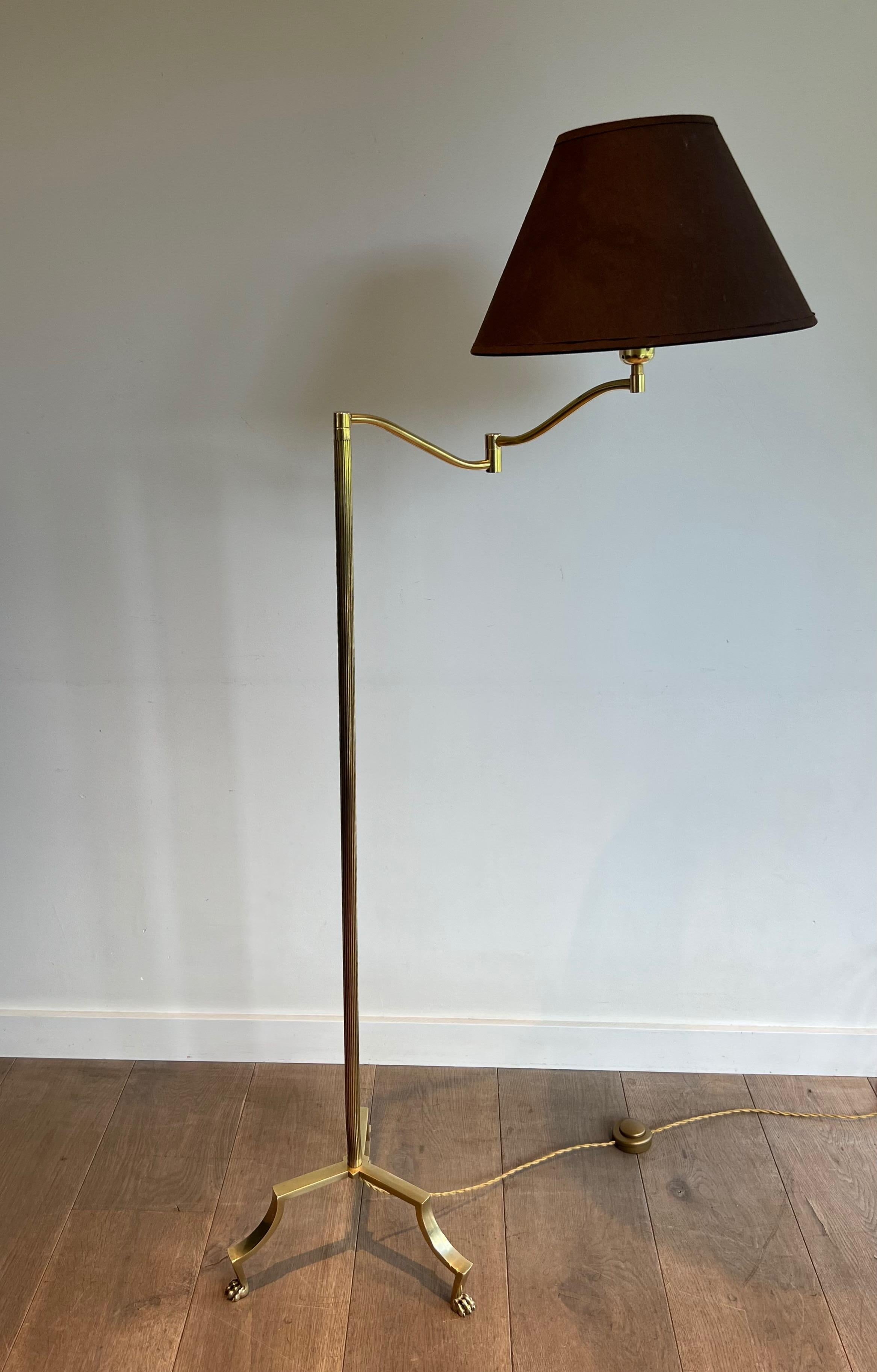 Lampe de lecture avec pieds en griffe dans le style de la Maison Jansen en vente 9
