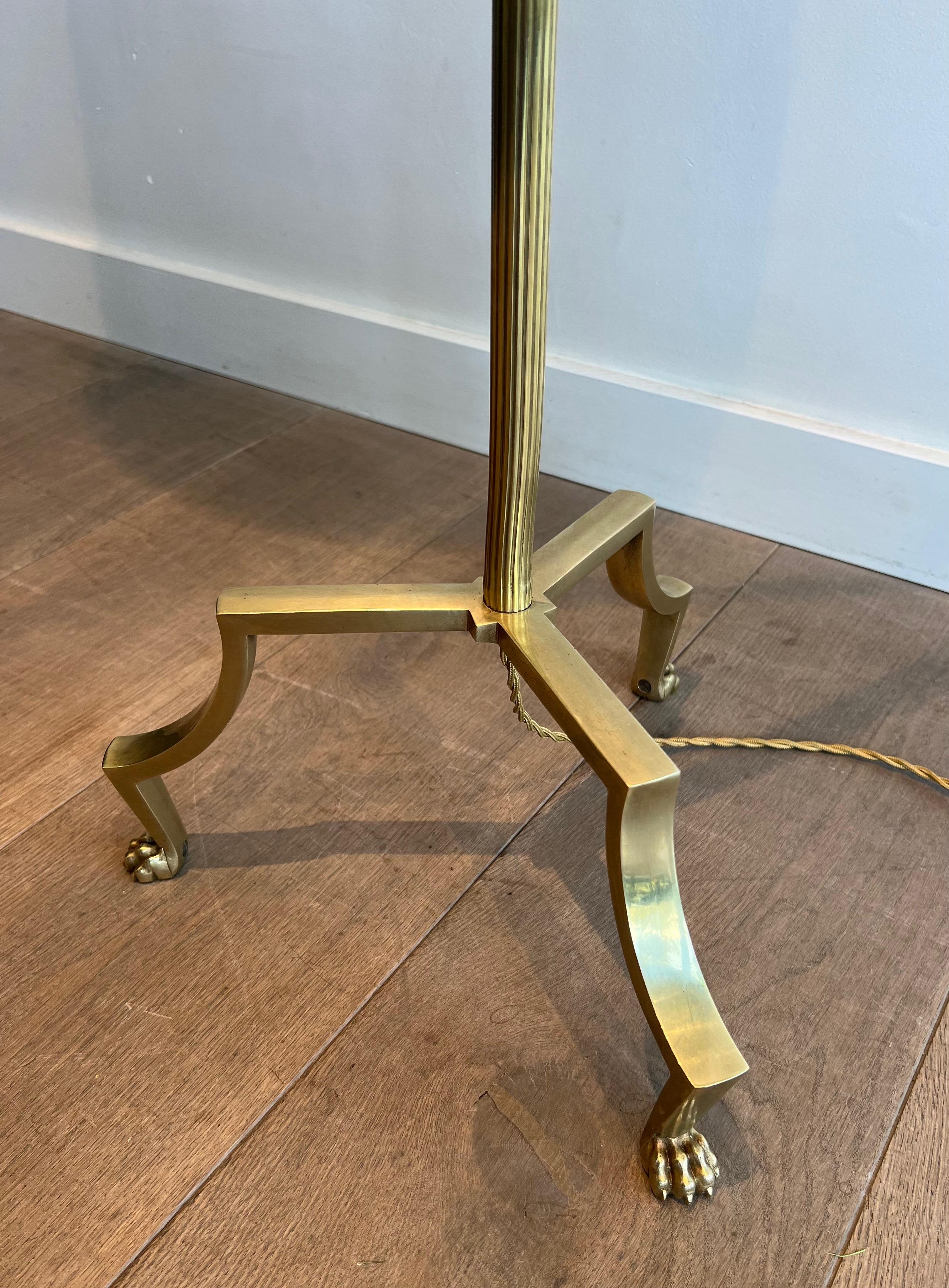 Lampe de lecture avec pieds en griffe dans le style de la Maison Jansen en vente 10