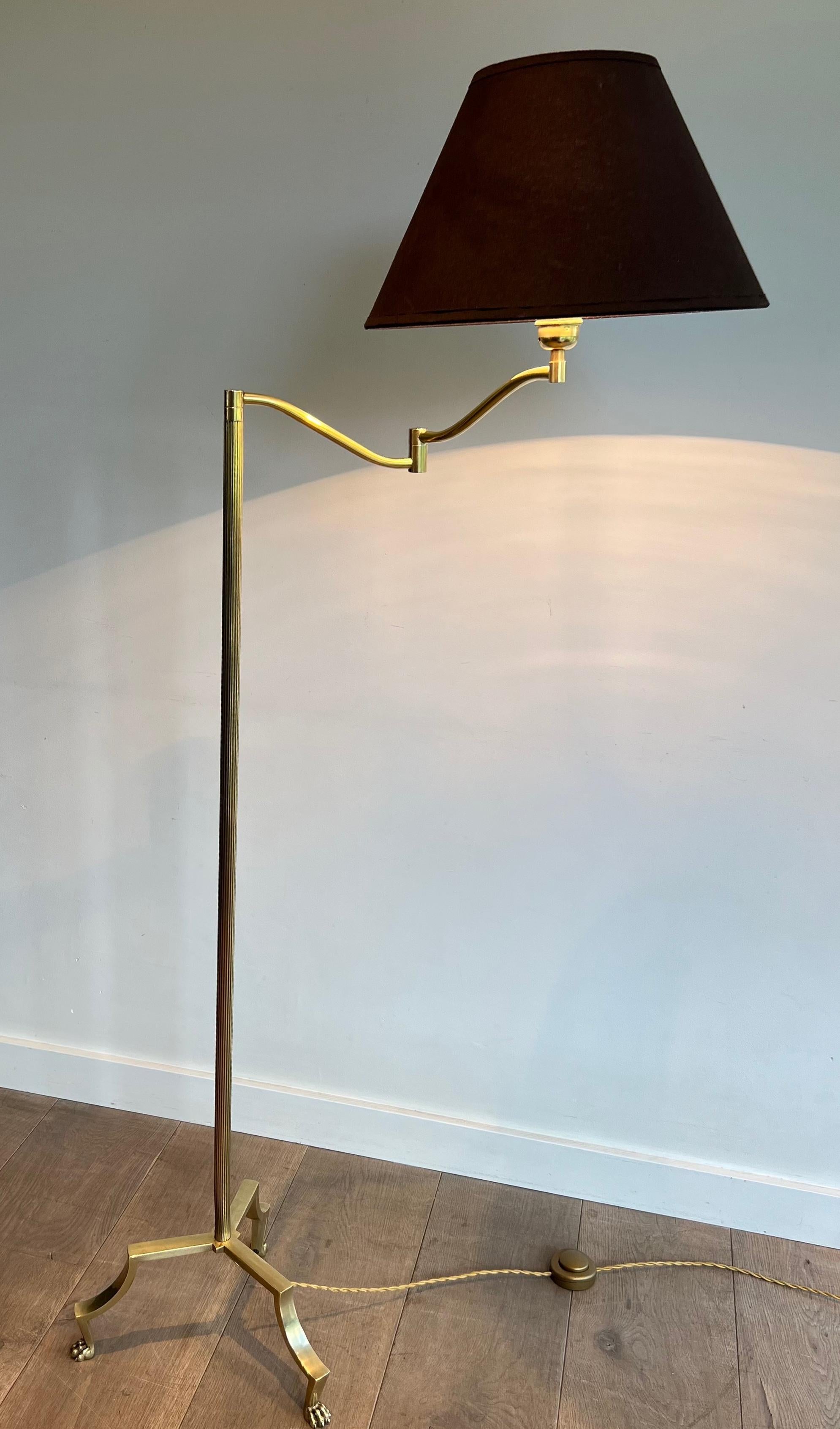 Lampe de lecture avec pieds en griffe dans le style de la Maison Jansen en vente 13