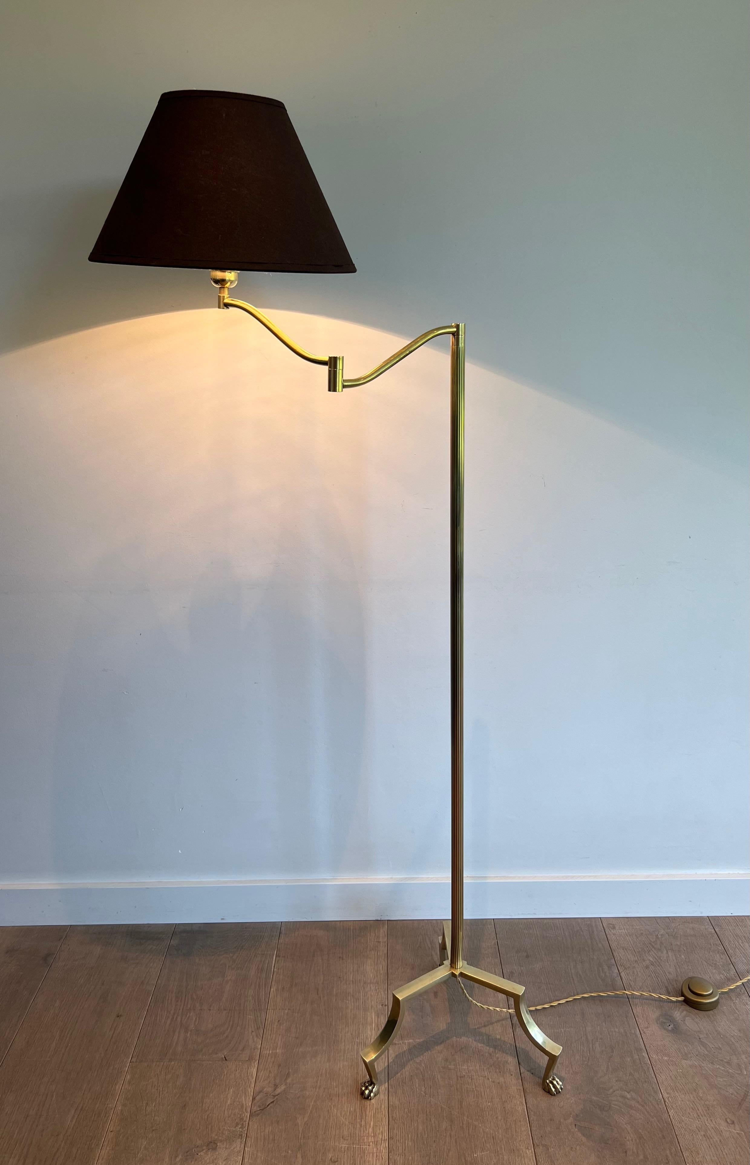 Néoclassique Lampe de lecture avec pieds en griffe dans le style de la Maison Jansen en vente